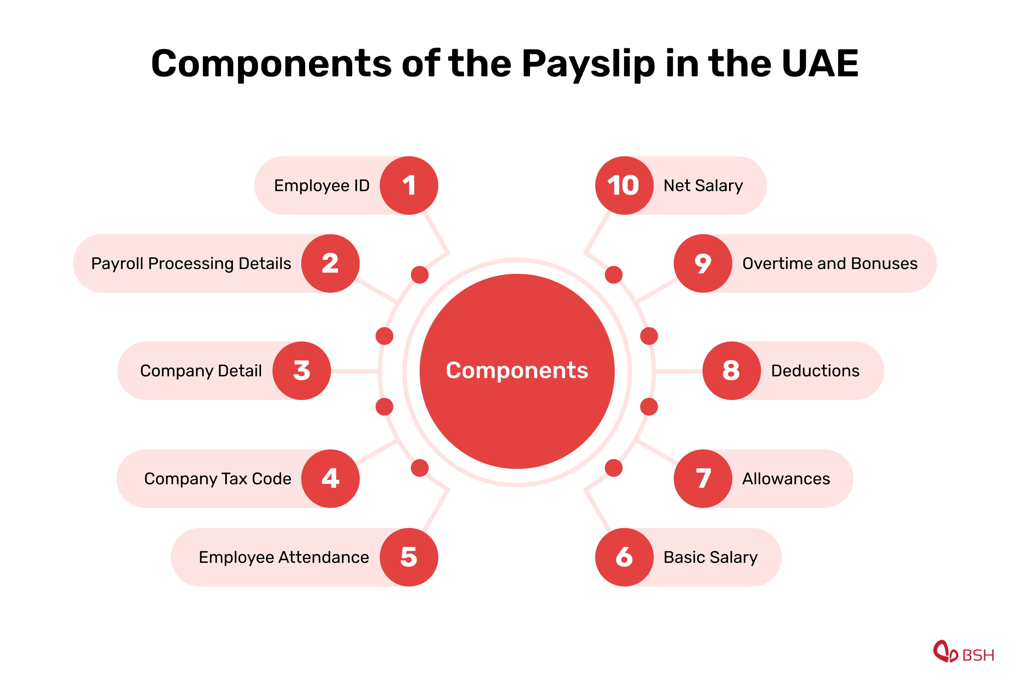 components of the payslip inthe-UAE